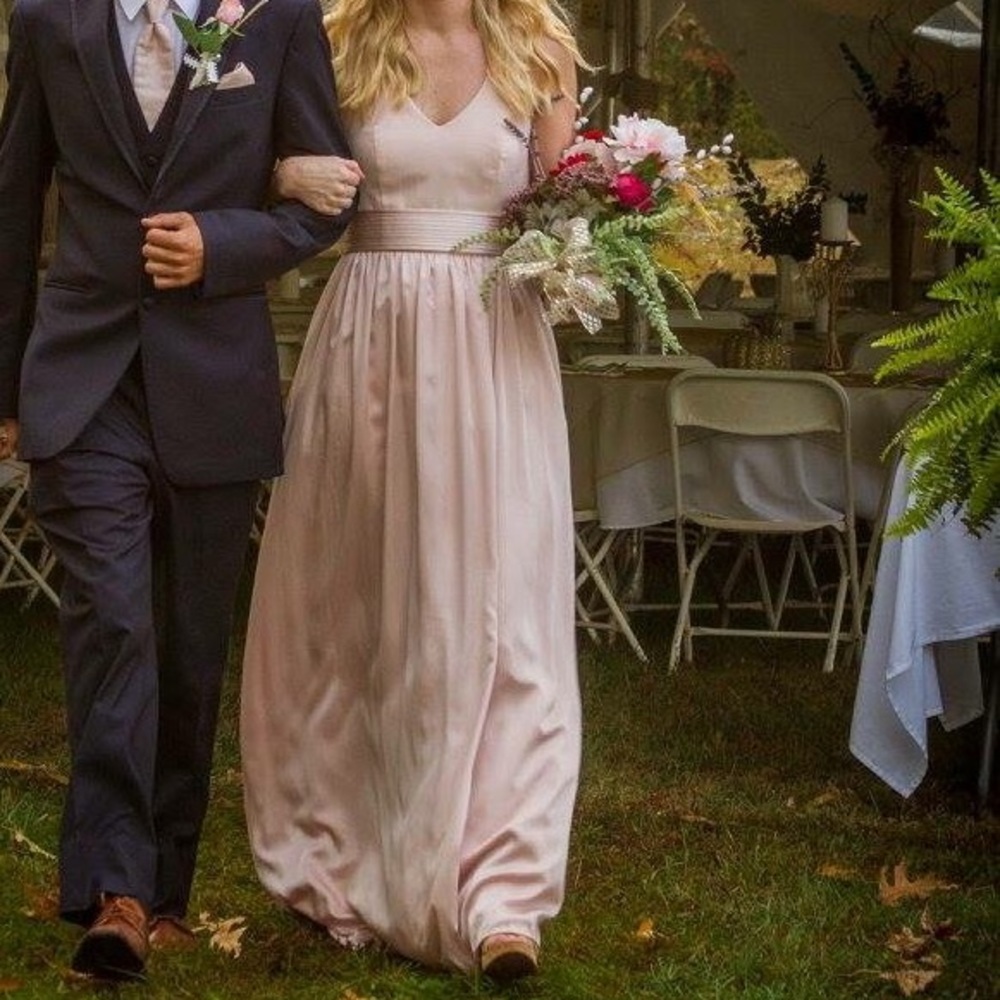 Vera Wang White Bridesmaid’s Dress
